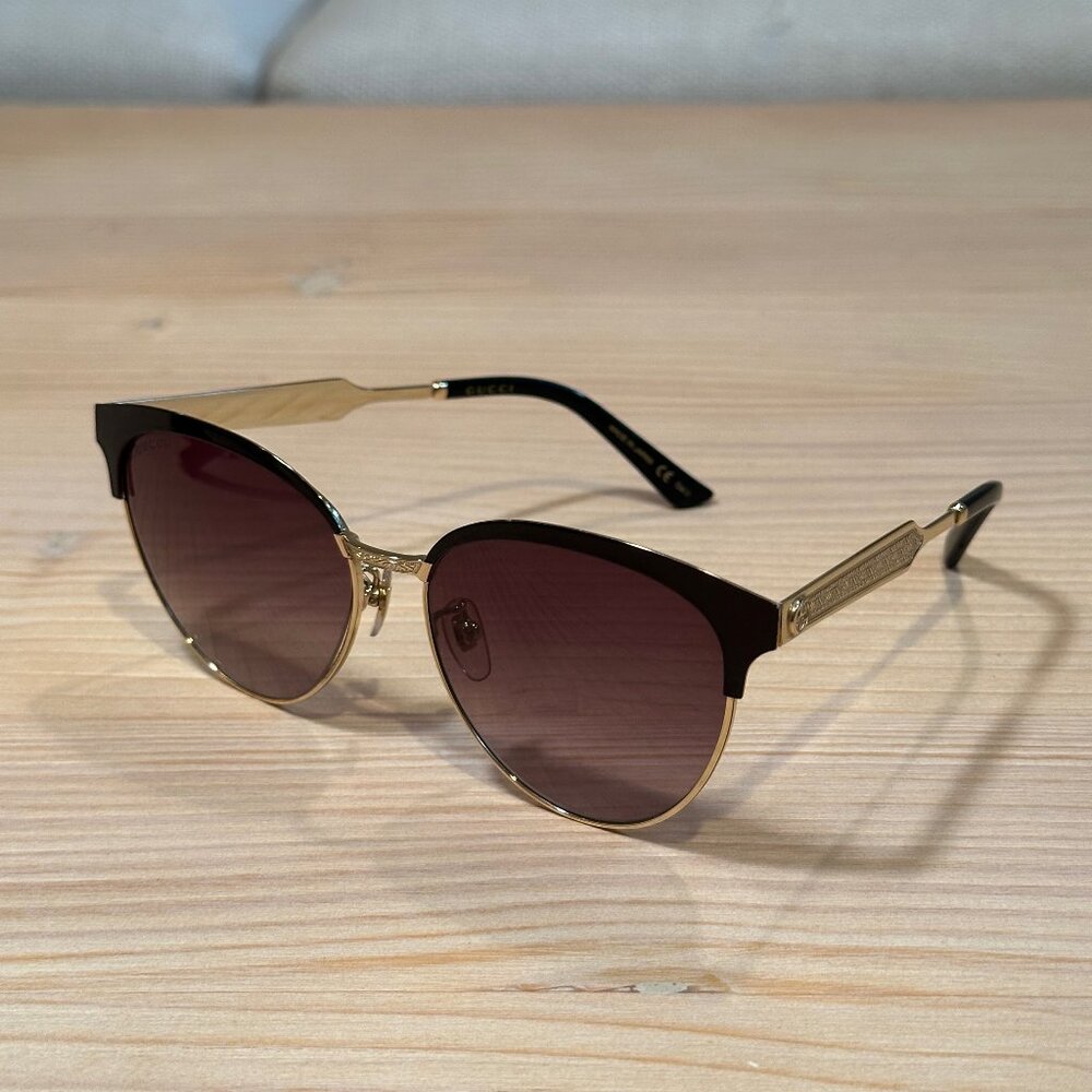 Gucci Sunglasses - Black & Gold